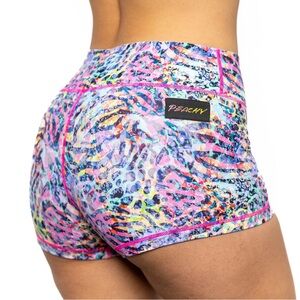Peachy Women's Vibrant Athletic Shorts